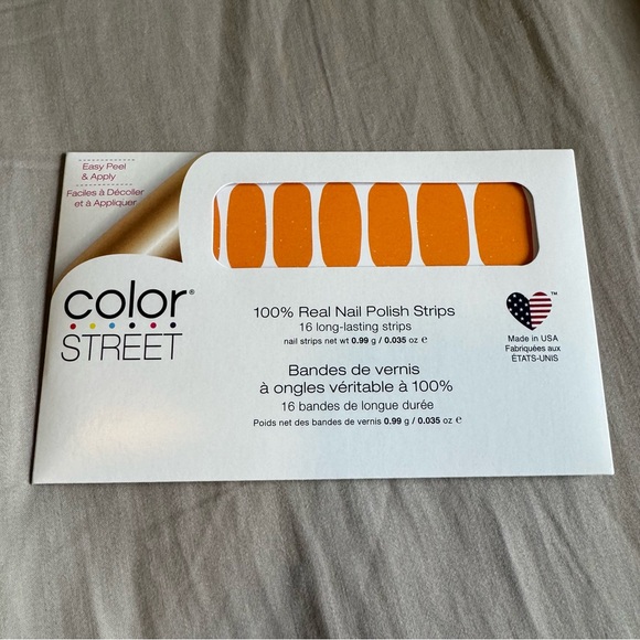 *Retired* Color Street: Orange Zest | Sheer Jelly Layer Spring Summer Bright - Picture 2 of 8